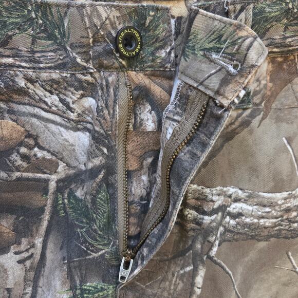 Realtree Xtra Youth XL 14/16 Cargo Camo Pants Brown Tan - Picture 3 of 16
